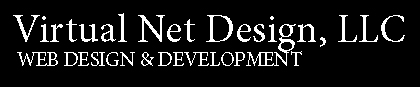 Virtual Net Design affordable web development logo